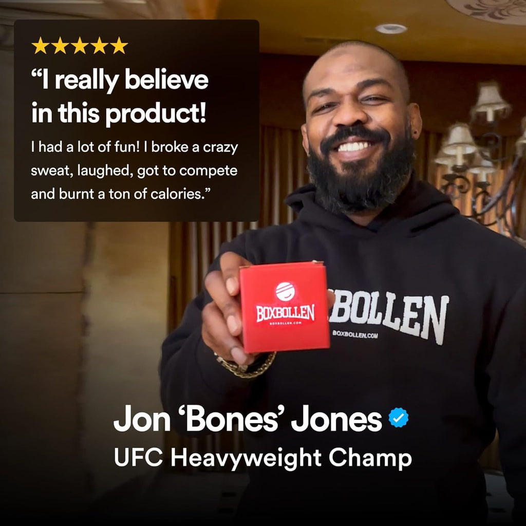 ® Boxing Reflex Ball - Celebrity-Endorsed Home Workout Game - App-Connected Punch Counter - Hand Eye Coordination Training Ball - Christmas Gift for Boxers, All Ages - Stocking Stuffer