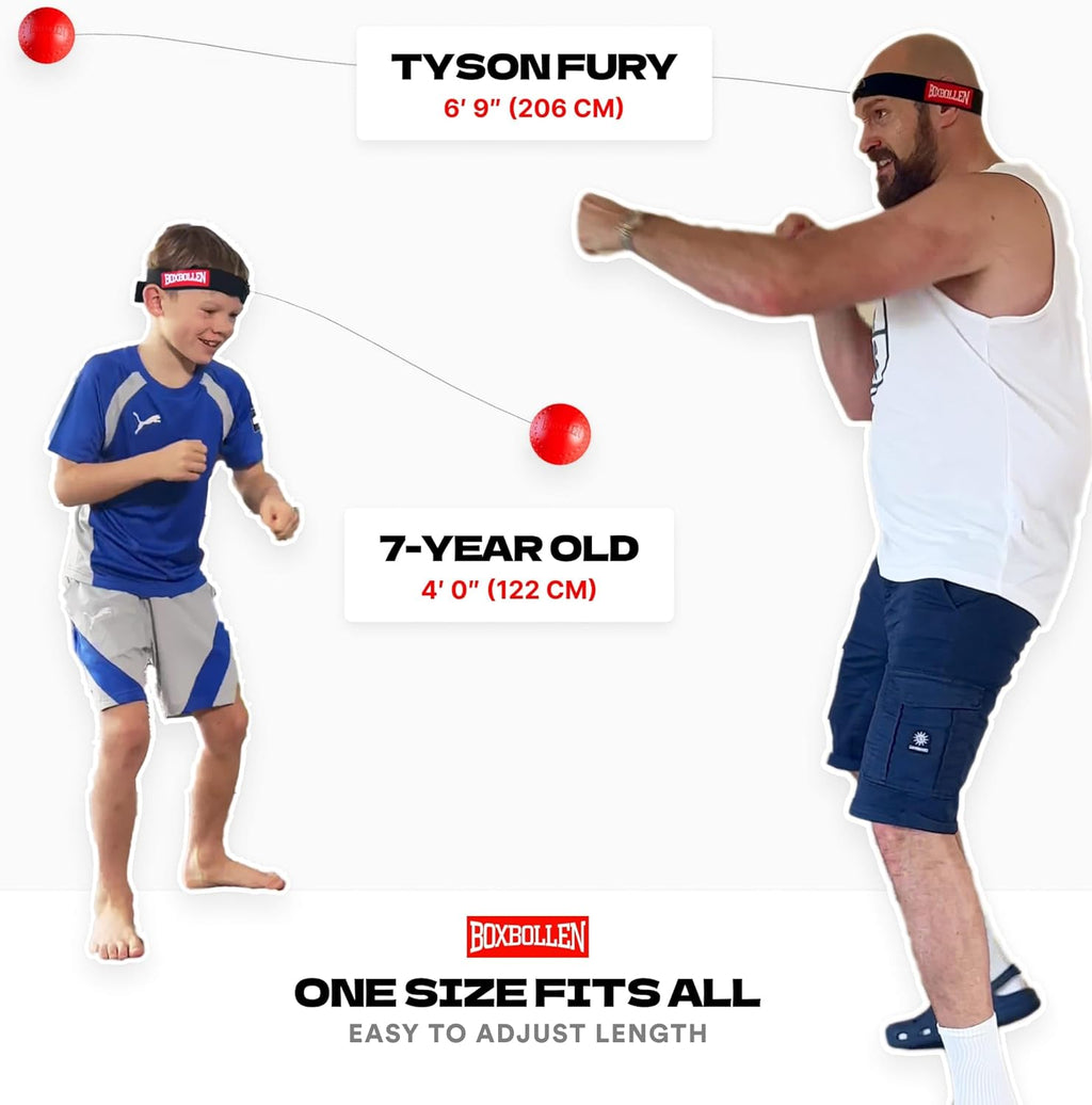 ® Boxing Reflex Ball - Celebrity-Endorsed Home Workout Game - App-Connected Punch Counter - Hand Eye Coordination Training Ball - Christmas Gift for Boxers, All Ages - Stocking Stuffer